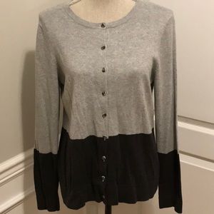 Loft button front cardigan